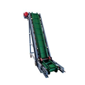 DJ type steep angle belt conveyor