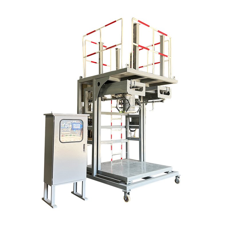 Simple bottom weighing ton bag machine