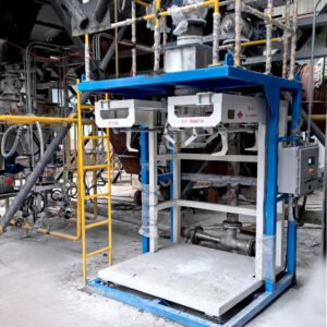Simple bottom weighing ton bag machine