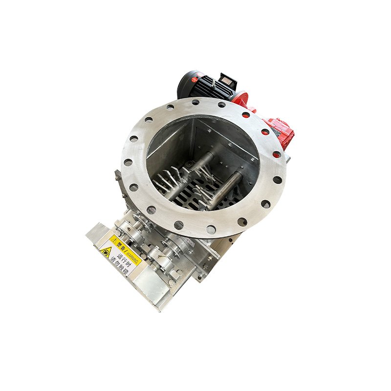 Circular crusher valve